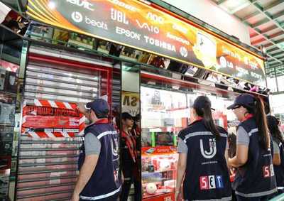 Cierran actividades comerciales de negocios que no emitían comprobantes