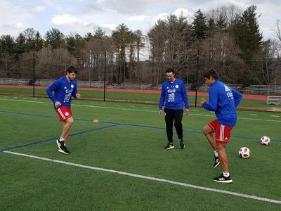 La selección paraguaya se instala en Nueva York