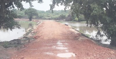 MADES interviene obra vial que afectaría a una laguna en Piquete Cué