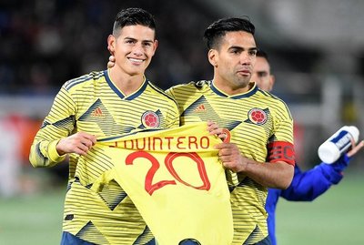 Falcao da el triunfo a Colombia ante Japón en el debut de Queiroz