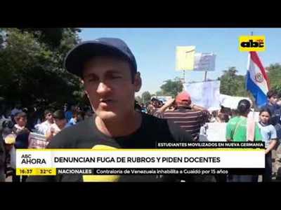 Denuncian fuga de rubros y piden docentes