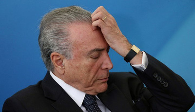 Justicia brasileña aceptó una nueva denuncia por soborno contra Temer