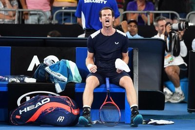 Murray vuelve a entrenar dos meses después