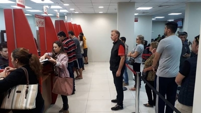 Sigue el horario extendido para el pago de tributos en San Lorenzo