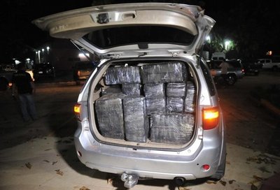 Requisan 1.050 kg de marihuana en Villeta
