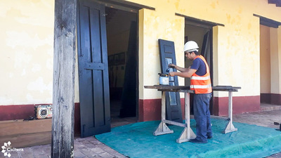 Avanzan obras de restauración y puesta en valor del Campamento Cerro León