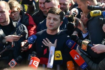 Volodimir Zelenski, de actor cómico a presidente de Ucrania