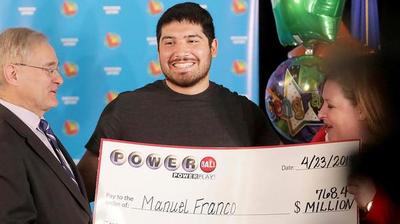 Tiene 24 años y ganó 768 millones de dólares en la lotería de EEUU