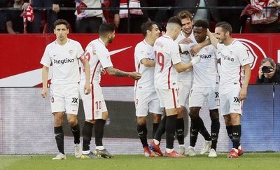 El Sevilla mira a la 'Champions'