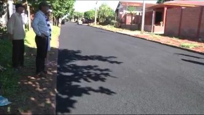 Tras varios reclamos, culmina obra de avenida Amambay en Pdte. Franco