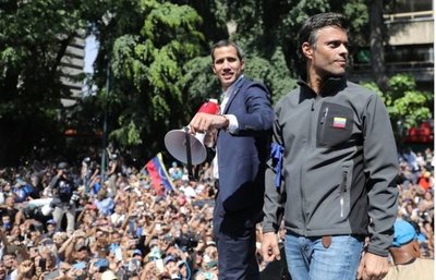 Juan Guaidó: "Hoy, 1 de mayo, volveremos a las calles porque Maduro no tiene el respaldo de las Fuerzas Armadas"