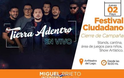 Candidatos cierran campañas con miras a las elecciones del domingo en Ciudad del Este
