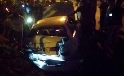Triple choque deja a dos lesionadas en CDE