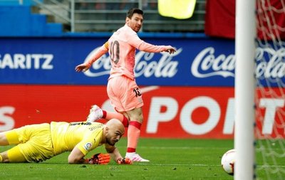 La marca goleadora que igualó Messi