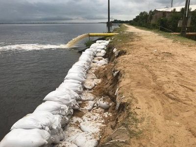 Pilar: Río Paraguay llega a los 8,50 metros de altura