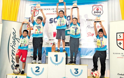 Exitosa disputa de Run Kids en CDE