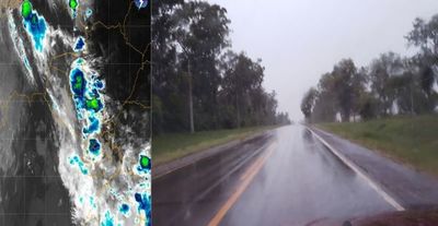 Lluvias y tormentas para hoy martes