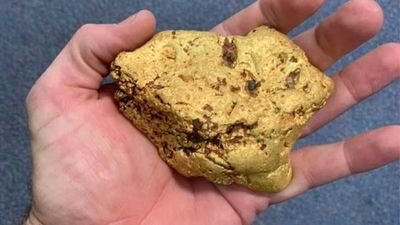 Halla pepita de oro con un detector de metales