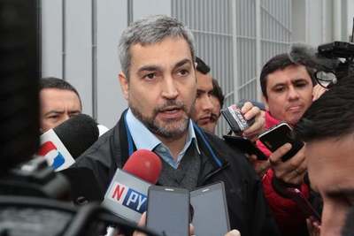 Mario Abdo: "No puedo promulgar una ley que a mí criterio es inconstitucional"