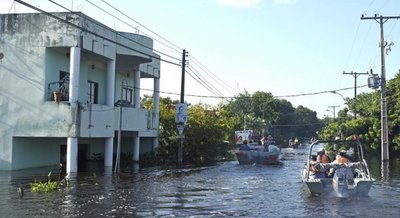 "Es una catastrofe, el 99% de Nanawa está bajo agua", afirma intendente