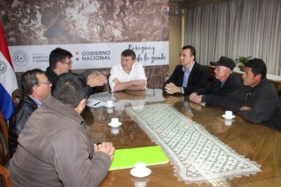 Piden apoyo del MAG para mejorar condiciones productivas en San Pedro