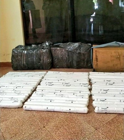 Detienen a un hombre con 75 kilos de explosivo