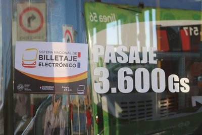 Inician Plan Piloto del Billetaje electrónico en buses