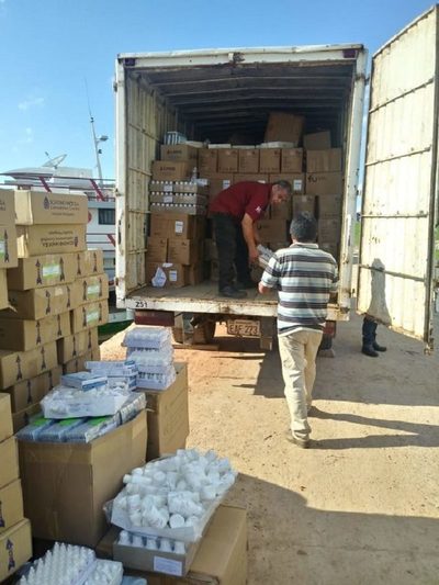 Entregan medicamentos e insumos a Alto Paraguay