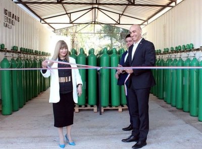 Inauguran planta de oxígeno