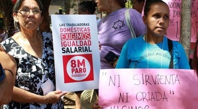 Trabajadoras domésticas volverán al Congreso para exigir la aprobación de ley