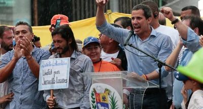 Guaidó llama a protestar por la crisis durante visita de Bachelet a Venezuela