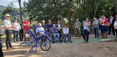 Independencia inaugura espacios turísticos inclusivos en serranías de Ybyturuzu