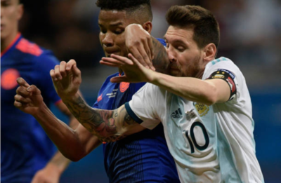 "Ahora toca levantar la cabeza y seguir" dice Messi tras caer ante Colombia