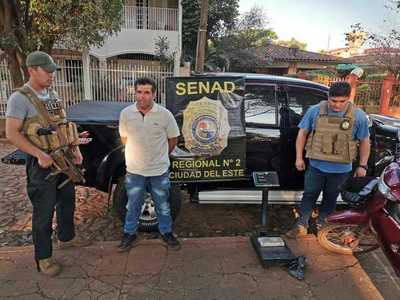 SENAD detiene y Fiscalía procesa a un vendedor de estupefacientes
