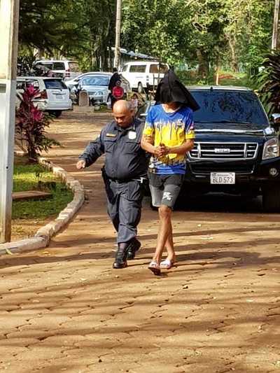 Atrapan a brasileño que golpeó brutalmente a su pareja en Franco