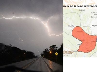 Para mañana anuncian tormentas e ingreso de un frente frío