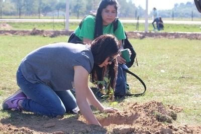 Más de 1000 árboles plantados en jornada de reforestación en Paraguari