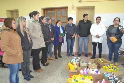 San Juan: aporte solidario al Hospital Regional