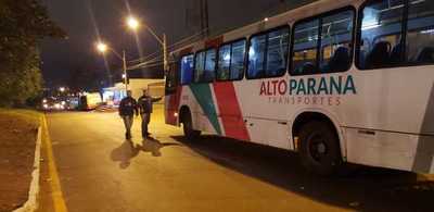 Controlan frecuencia e itinerario de los buses en Ciudad del Este