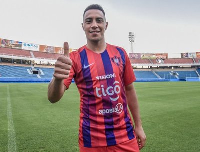 "Pika" Lucena fue presentado en Cerro Porteño