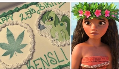 Encargó una torta de "Moana" para su hija, pero el pastelero escuchó "marihuana"