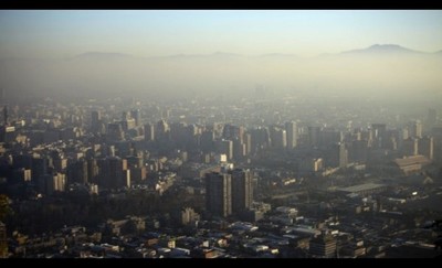 Preemergencia en Santiago de Chile por mala calidad del aire