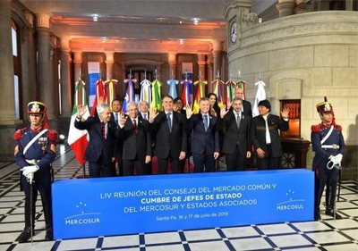 El Mercosur requiere una actualización a las realidades y exigencias del mundo de hoy, instó Mario Abdo