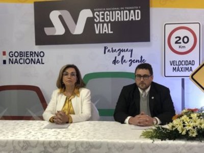 DINATRAN proyectan reducción de índices de accidentes en rutas