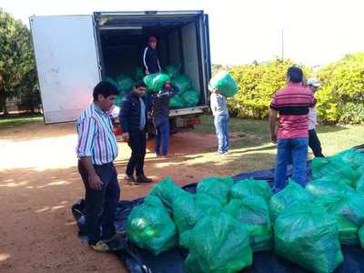 Familias de Misiones recibieron ayuda alimentaria a través de la EBY