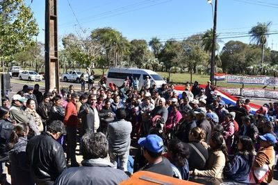 Manifestantes de Ayolas levantaron medida de fuerza