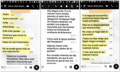 Los reveladores mensajes alrededor del acuerdo secreto