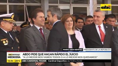 Piden a Abdo evitar impunidad y no ser cómplice de acta entreguista