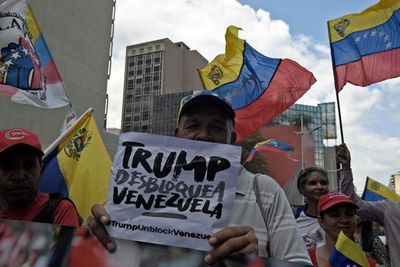 Chavismo toma las calles en rechazo al bloqueo y “agresión” de EE.UU.