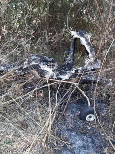 Hallan restos de un posible accidente aéreo en Cerrito
